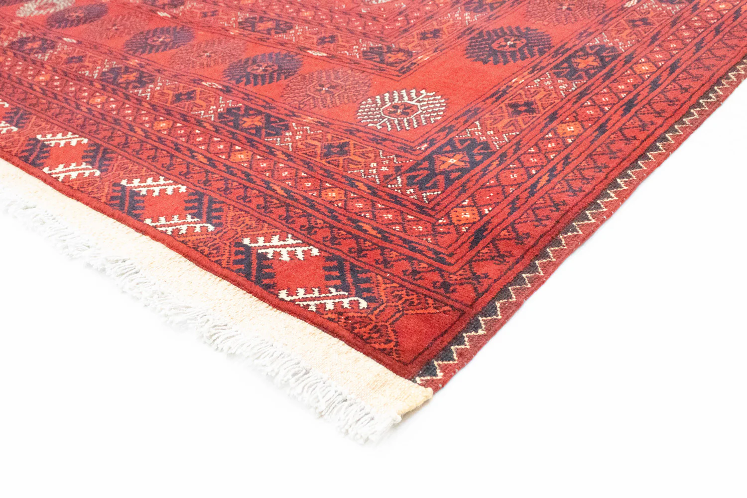 Afghan Teppich - Buchara 295 x 199 cm - dunkelrot - Image 2
