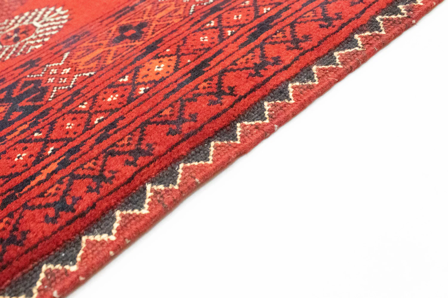 Afghan Teppich - Buchara 295 x 199 cm - dunkelrot - Image 3