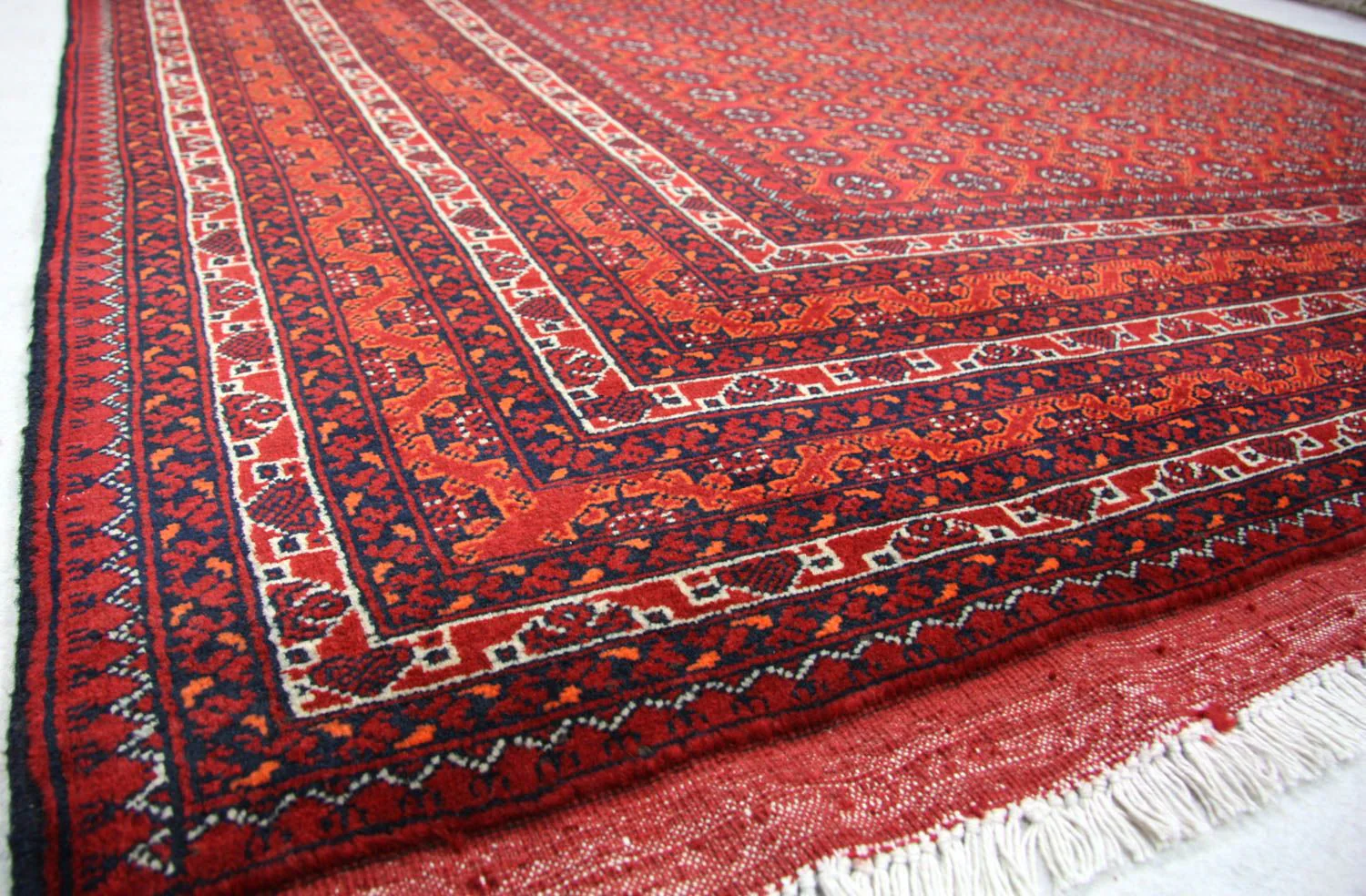 Afghan Teppich - Buchara 296 x 191 cm - rot - Image 2
