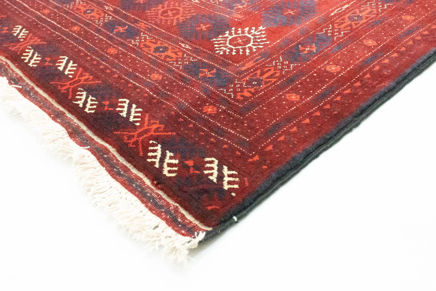 Afghan Teppich - Buchara 297 x 198 cm - dunkelbraun - Image 2