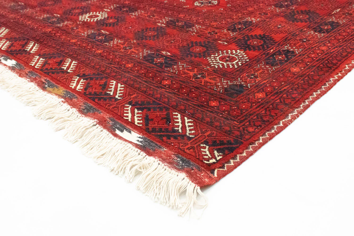 Afghan Teppich - Buchara 299 x 198 cm - dunkelrot - Image 2