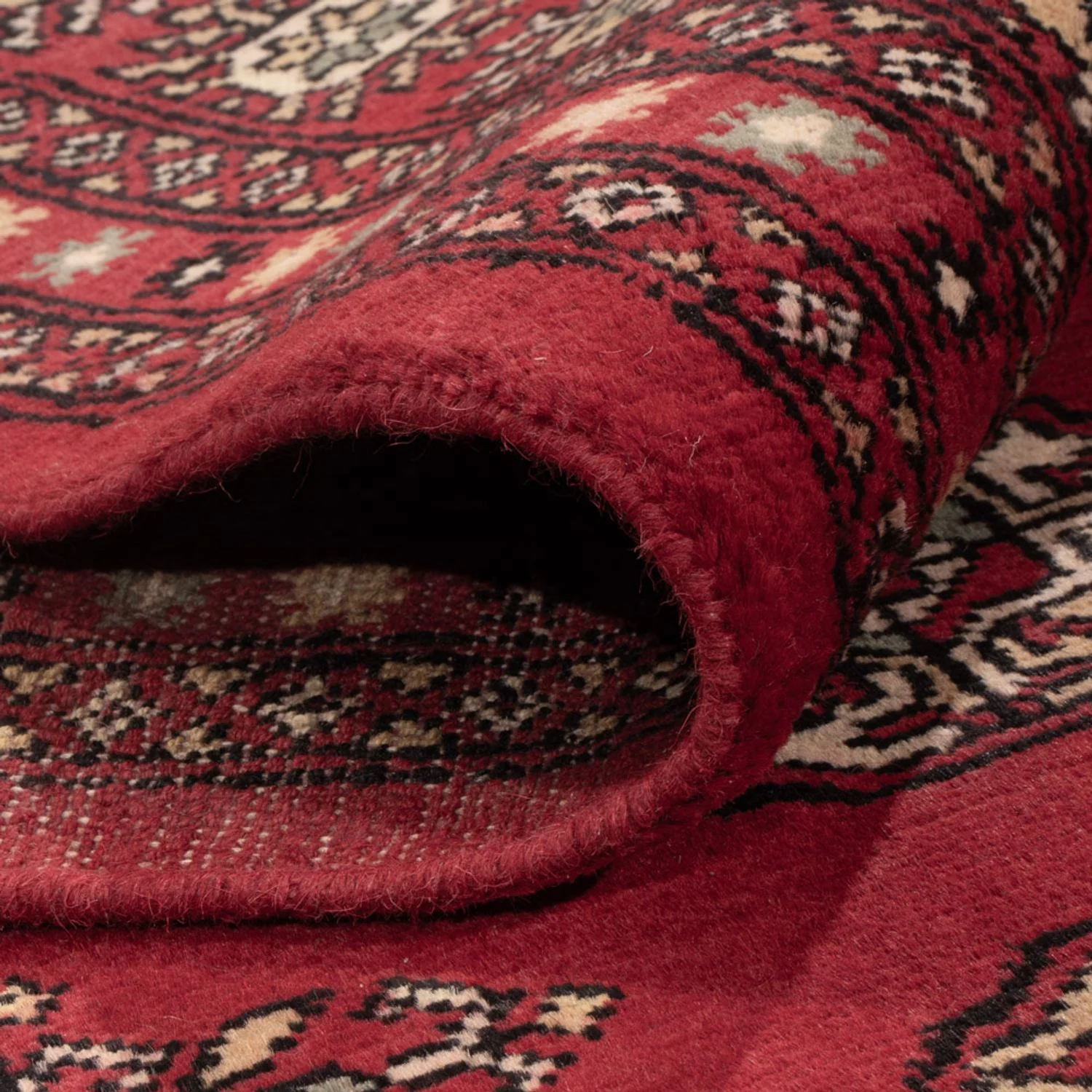 Afghan Teppich - Buchara - 318 x 210 cm - rot - Image 4