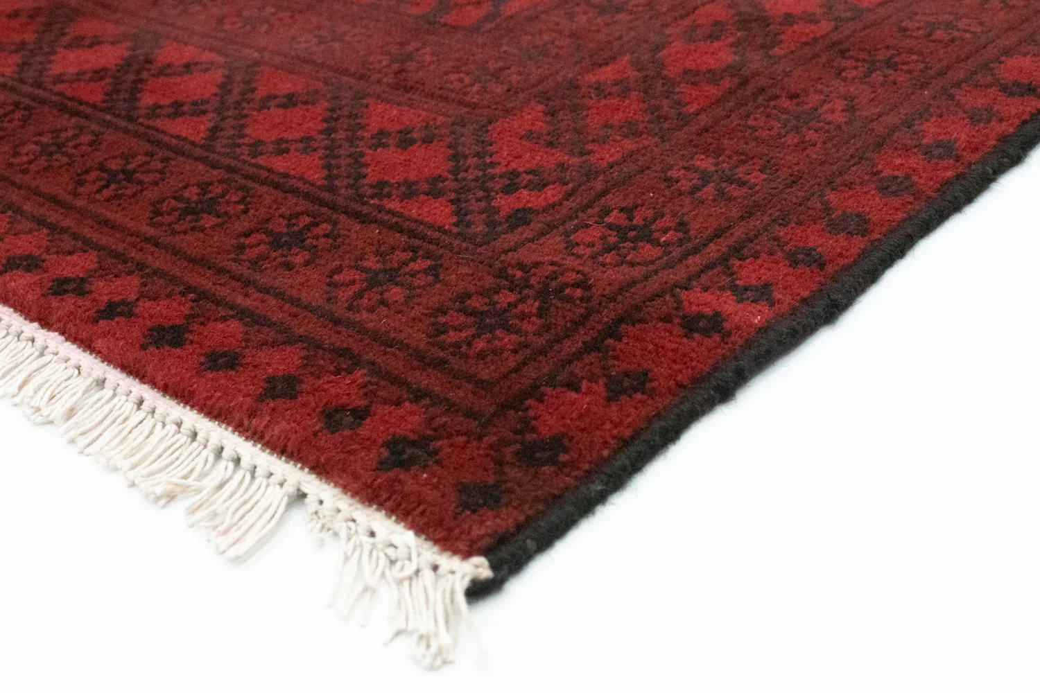 Afghan Teppich - Filpa 140 x 100 cm - rot - Image 2