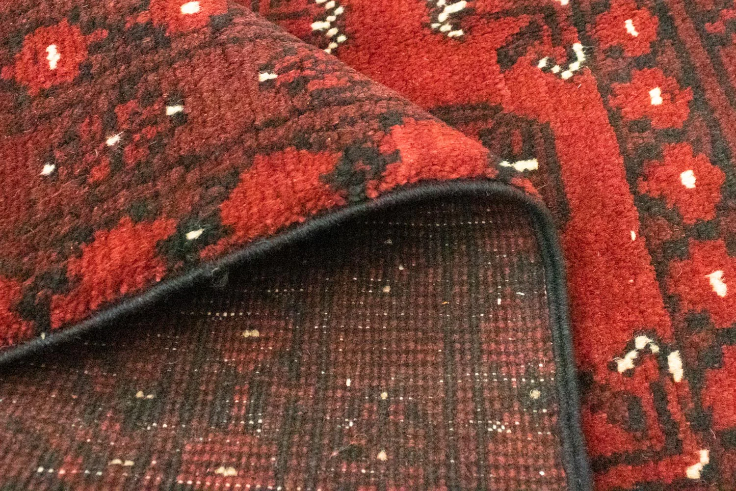 Afghan Teppich - Filpa 141 x 98 cm - rot - Image 4