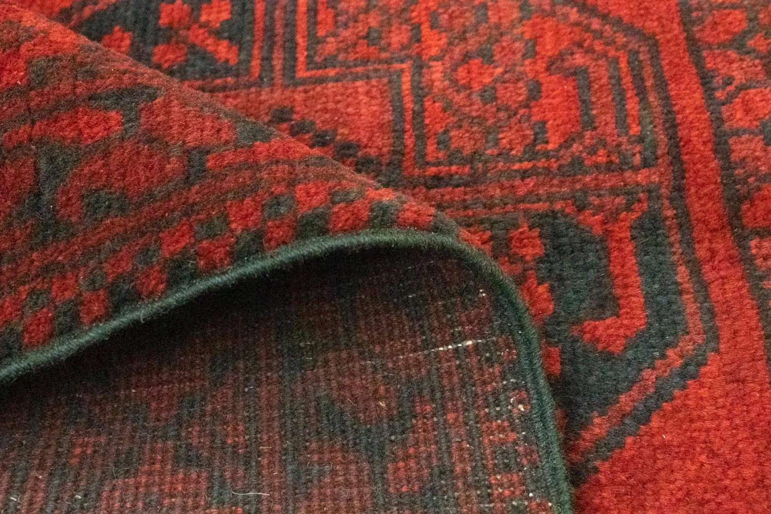 Afghan Teppich - Filpa 145 x 96 cm - rot - Image 4