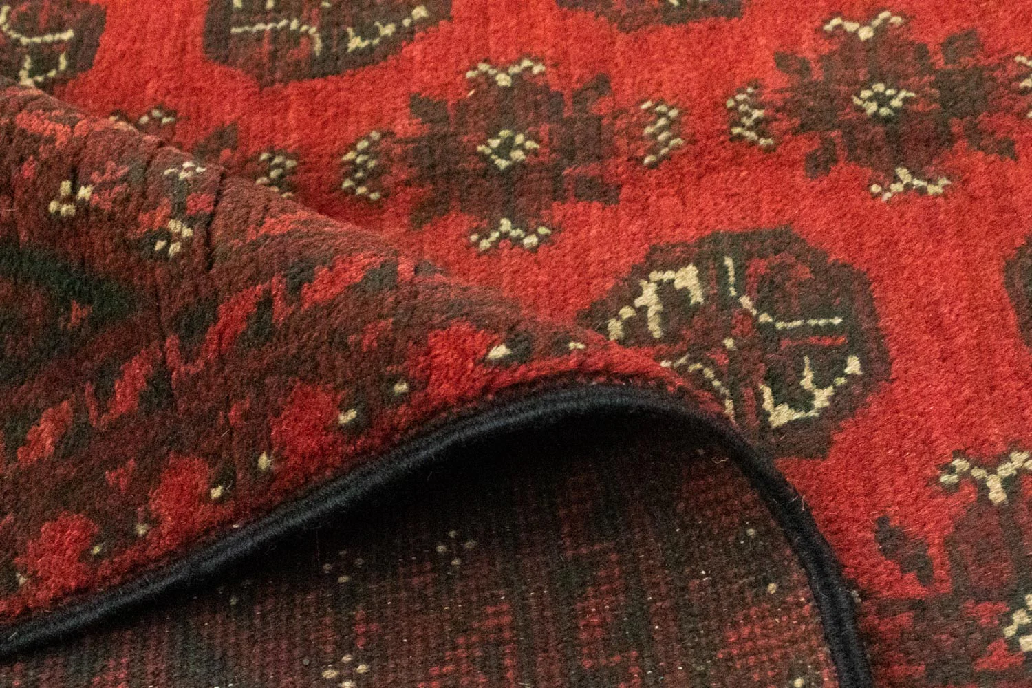 Afghan Teppich - Filpa 187 x 148 cm - rot - Image 4