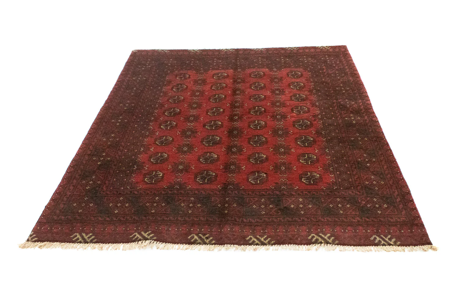 Afghan Teppich - Filpa 187 x 148 cm - rot - Image 5