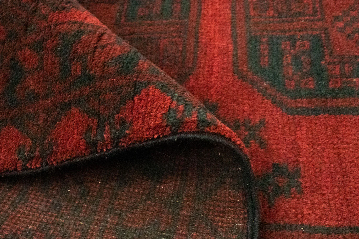 Afghan Teppich - Filpa 193 x 147 cm - rot - Image 4