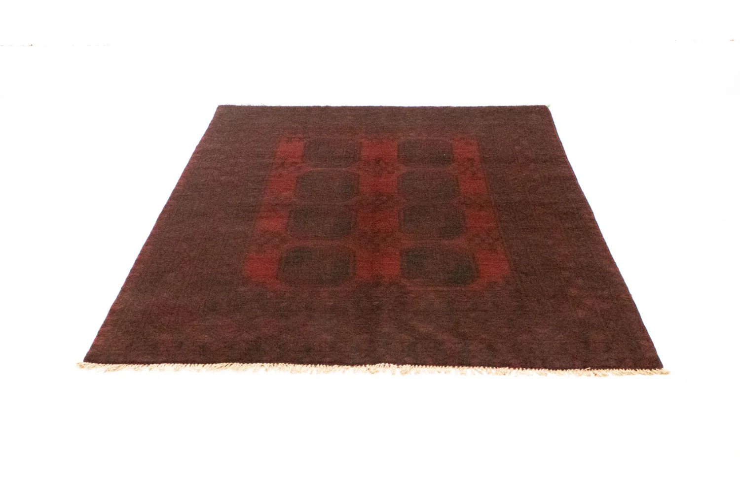 Afghan Teppich - Filpa 193 x 147 cm - rot - Image 5