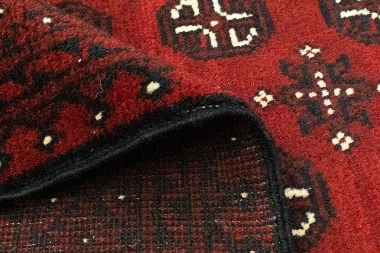 Afghan Teppich - Filpa 193 x 149 cm - rot - Image 4