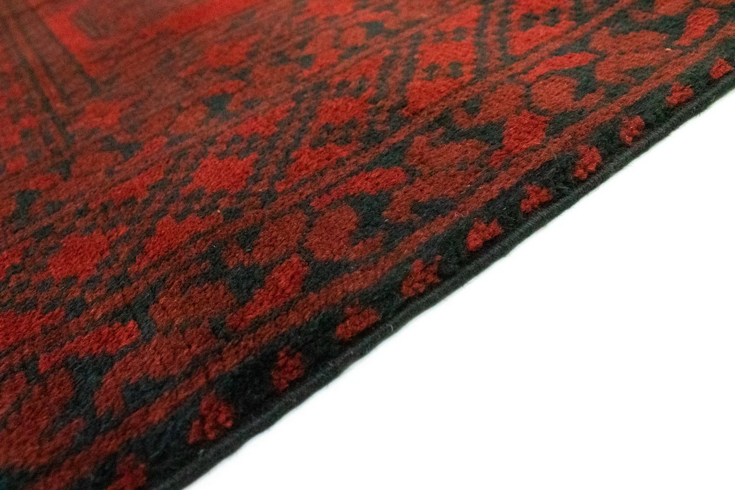 Afghan Teppich - Filpa 194 x 151 cm - rot - Image 4