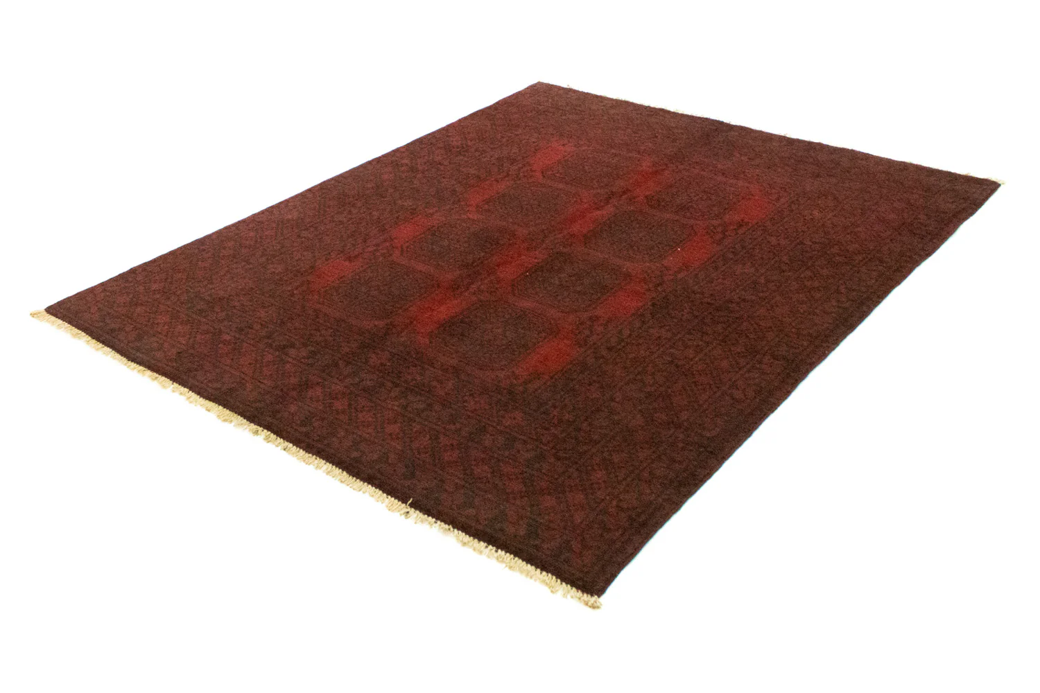 Afghan Teppich - Filpa 194 x 151 cm - rot - Image 5
