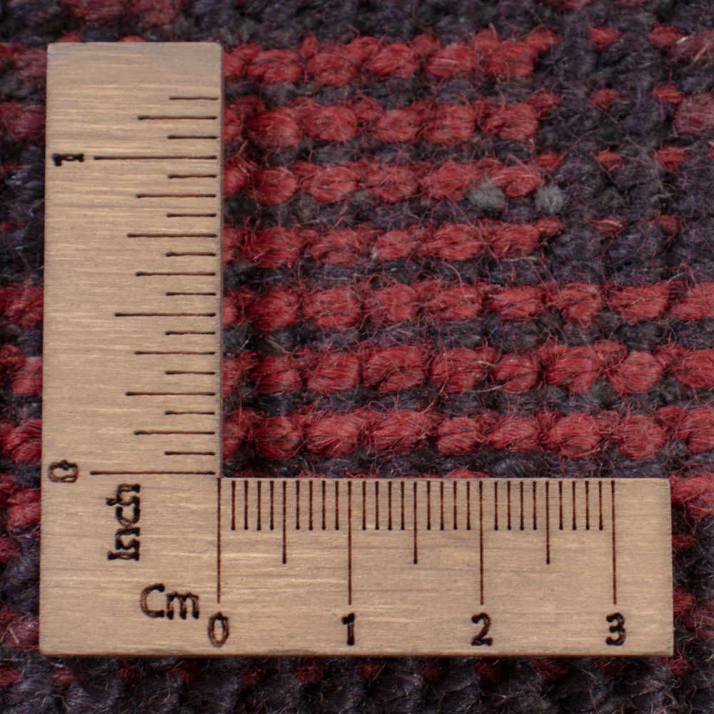 Afghan Teppich - Filpa - 198 x 142 cm - dunkelrot - Image 7
