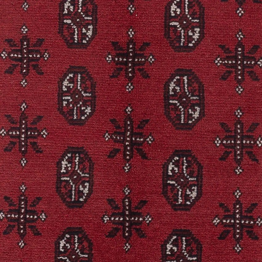 Afghan Teppich - Filpa - 199 x 149 cm - dunkelrot - Image 2