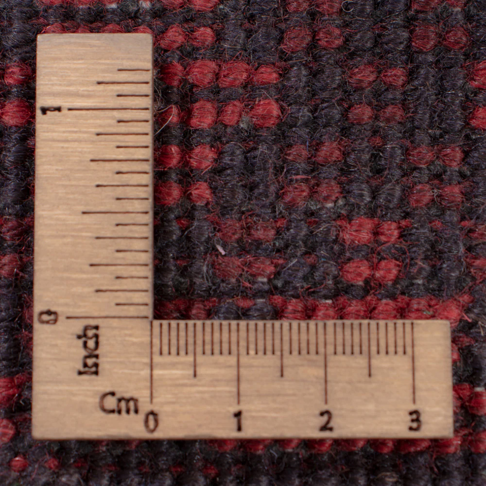 Afghan Teppich - Filpa - 199 x 149 cm - dunkelrot - Image 7