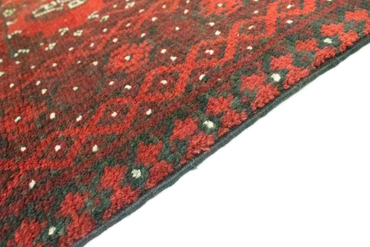 Afghan Teppich - Filpa 200 x 100 cm - rot - Image 3