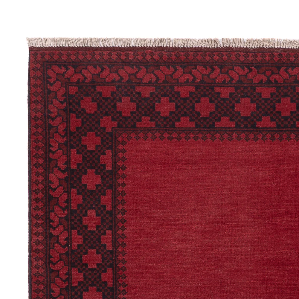 Afghan Teppich - Filpa - 200 x 150 cm - rot - Image 3
