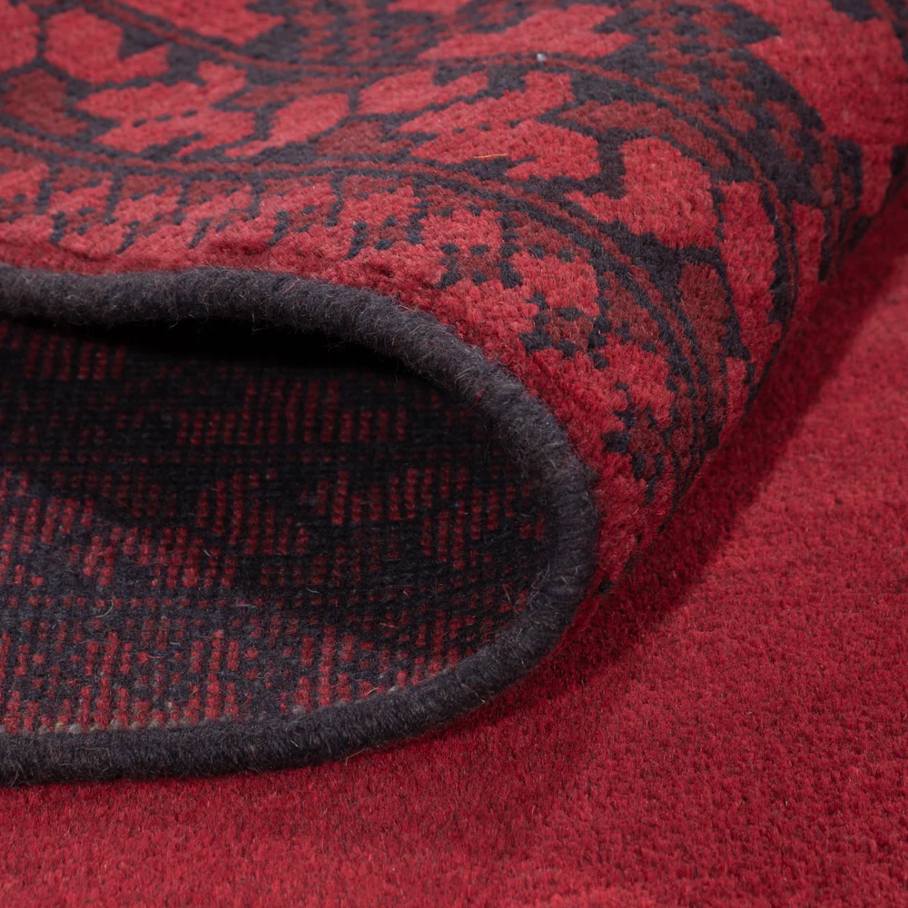 Afghan Teppich - Filpa - 200 x 150 cm - rot - Image 5