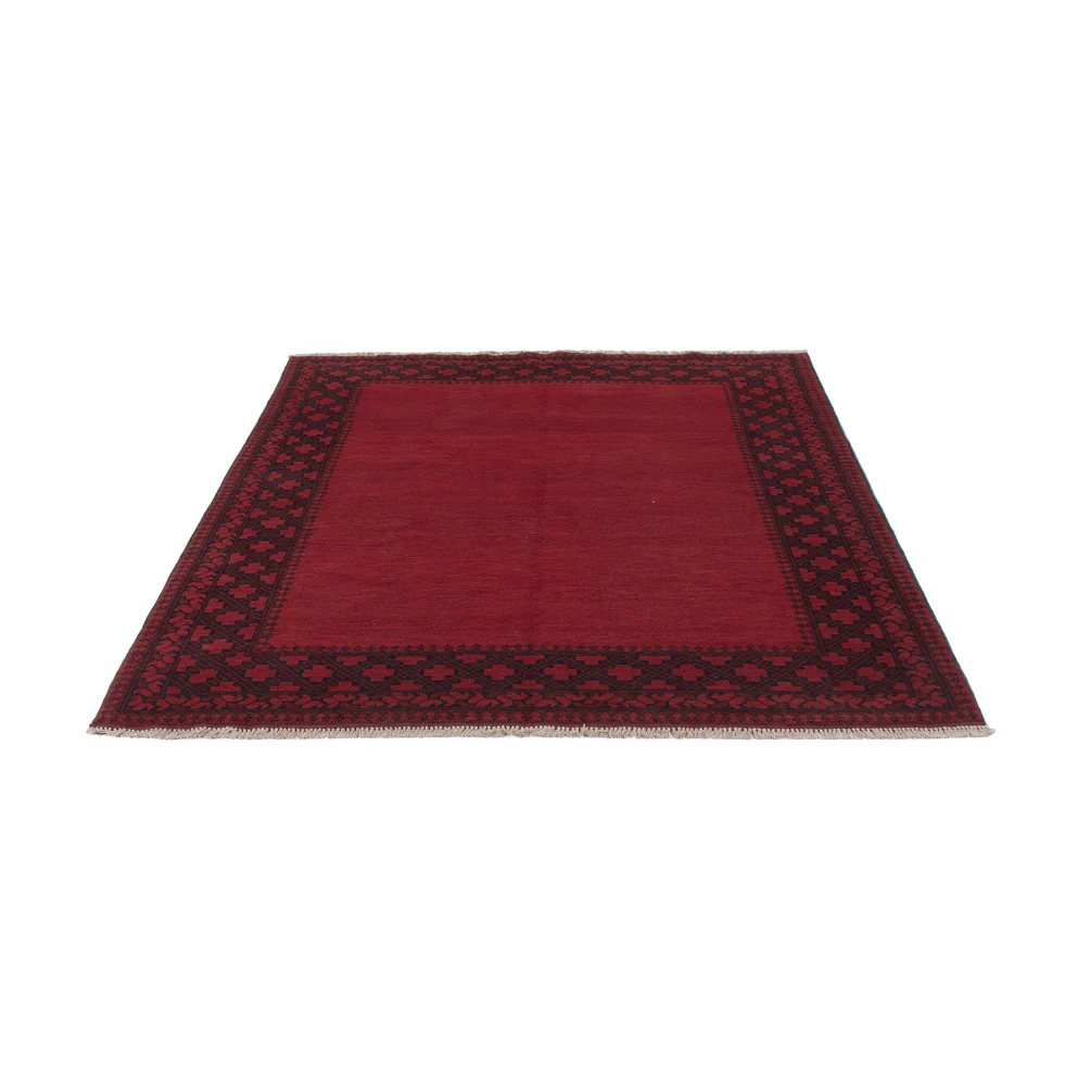 Afghan Teppich - Filpa - 200 x 150 cm - rot - Image 6