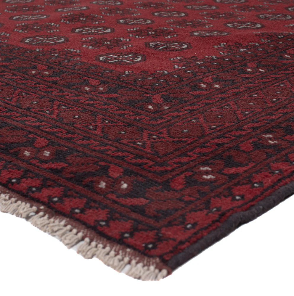Afghan Teppich - Filpa - 283 x 202 cm - dunkelrot - Image 4
