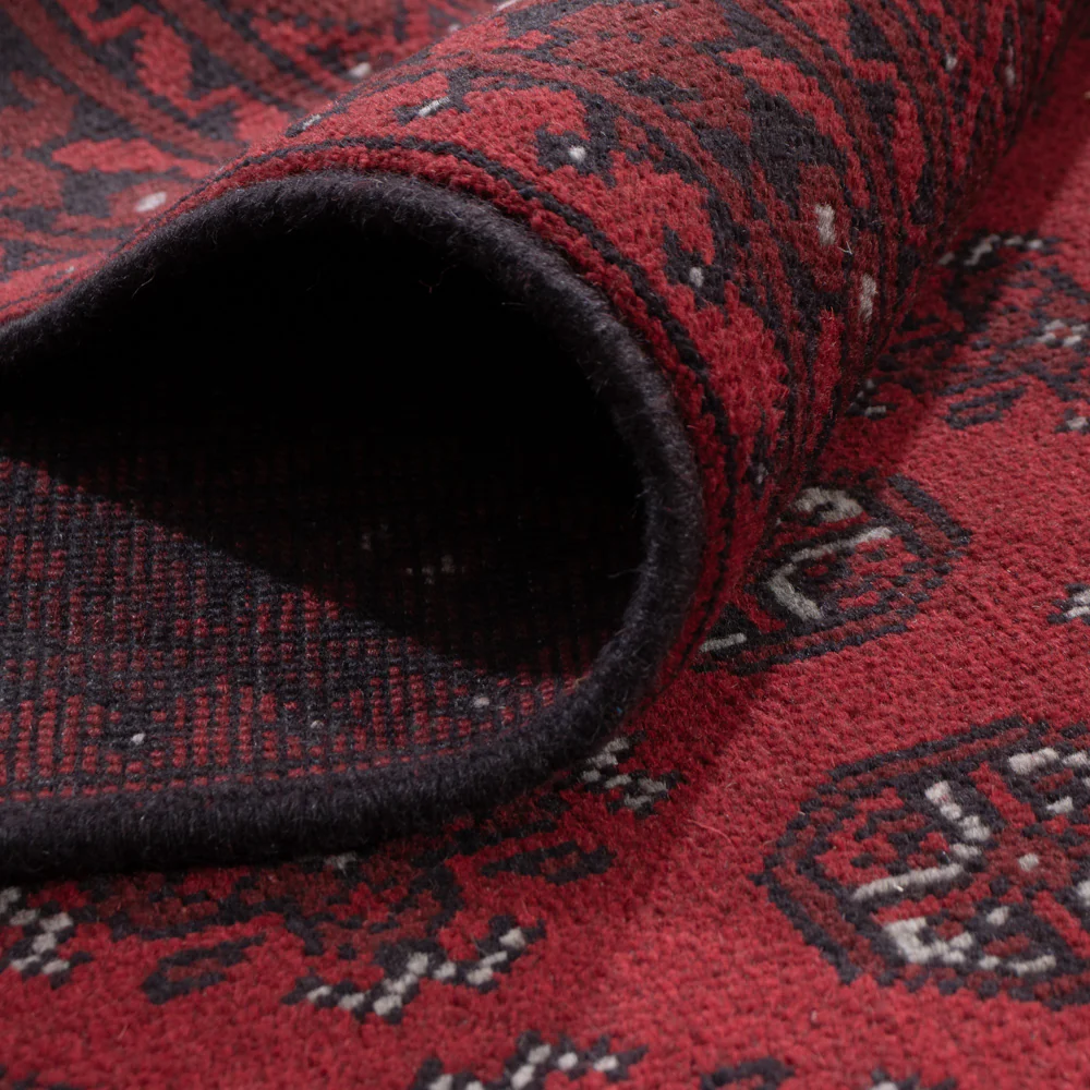 Afghan Teppich - Filpa - 283 x 202 cm - dunkelrot - Image 5