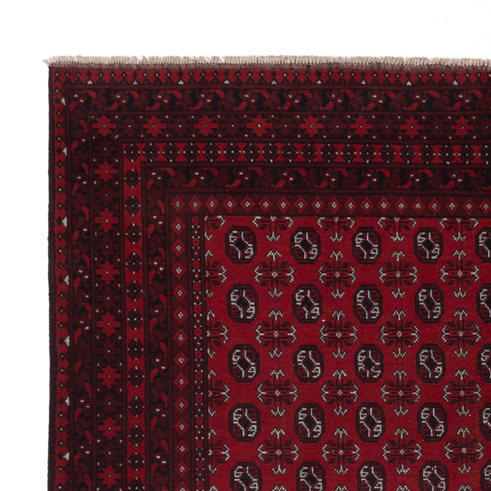 Afghan Teppich - Filpa - 302 x 245 cm - rot - Image 3