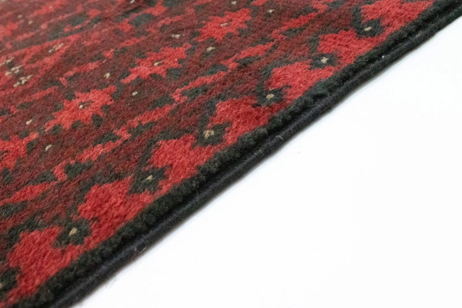 Afghan Teppich - Filpa 390 x 302 cm - dunkelrot - Image 3