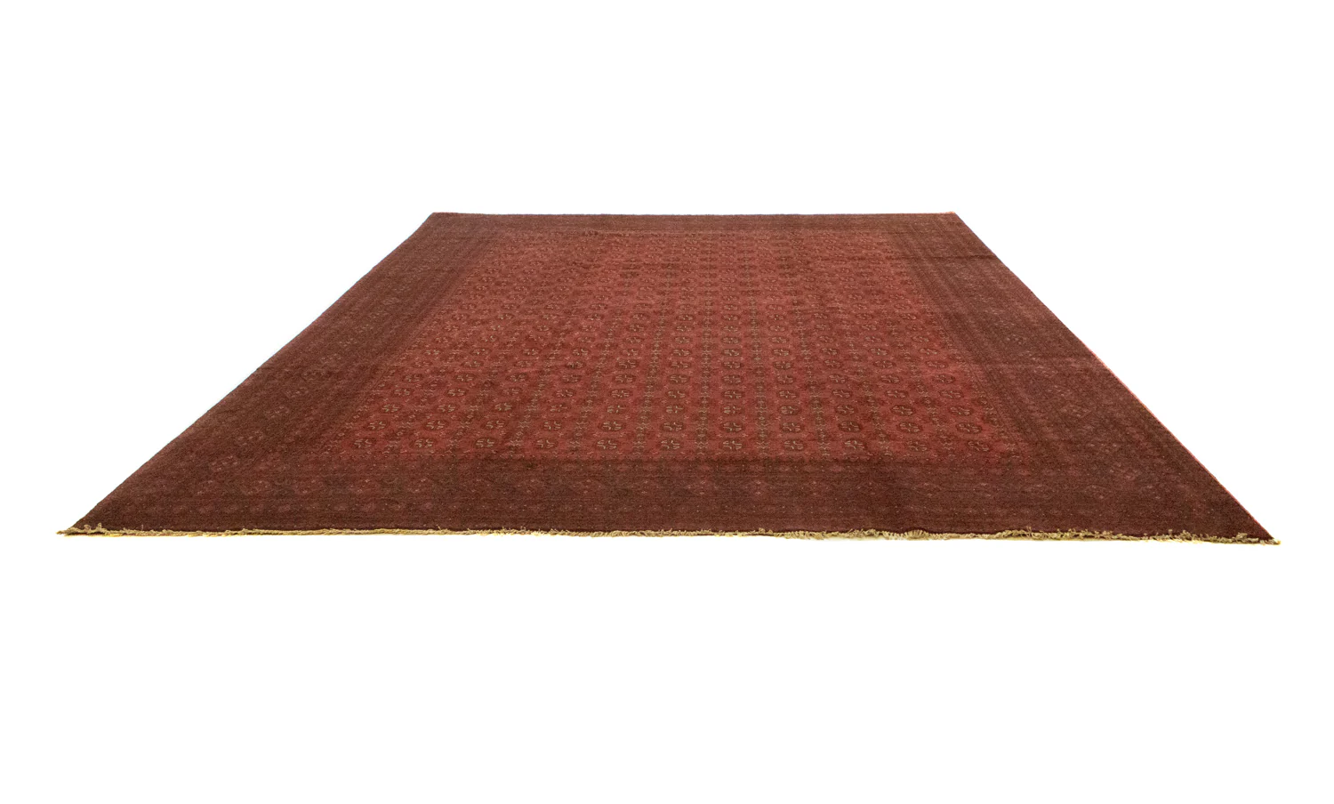 Afghan Teppich - Filpa 390 x 302 cm - dunkelrot - Image 5