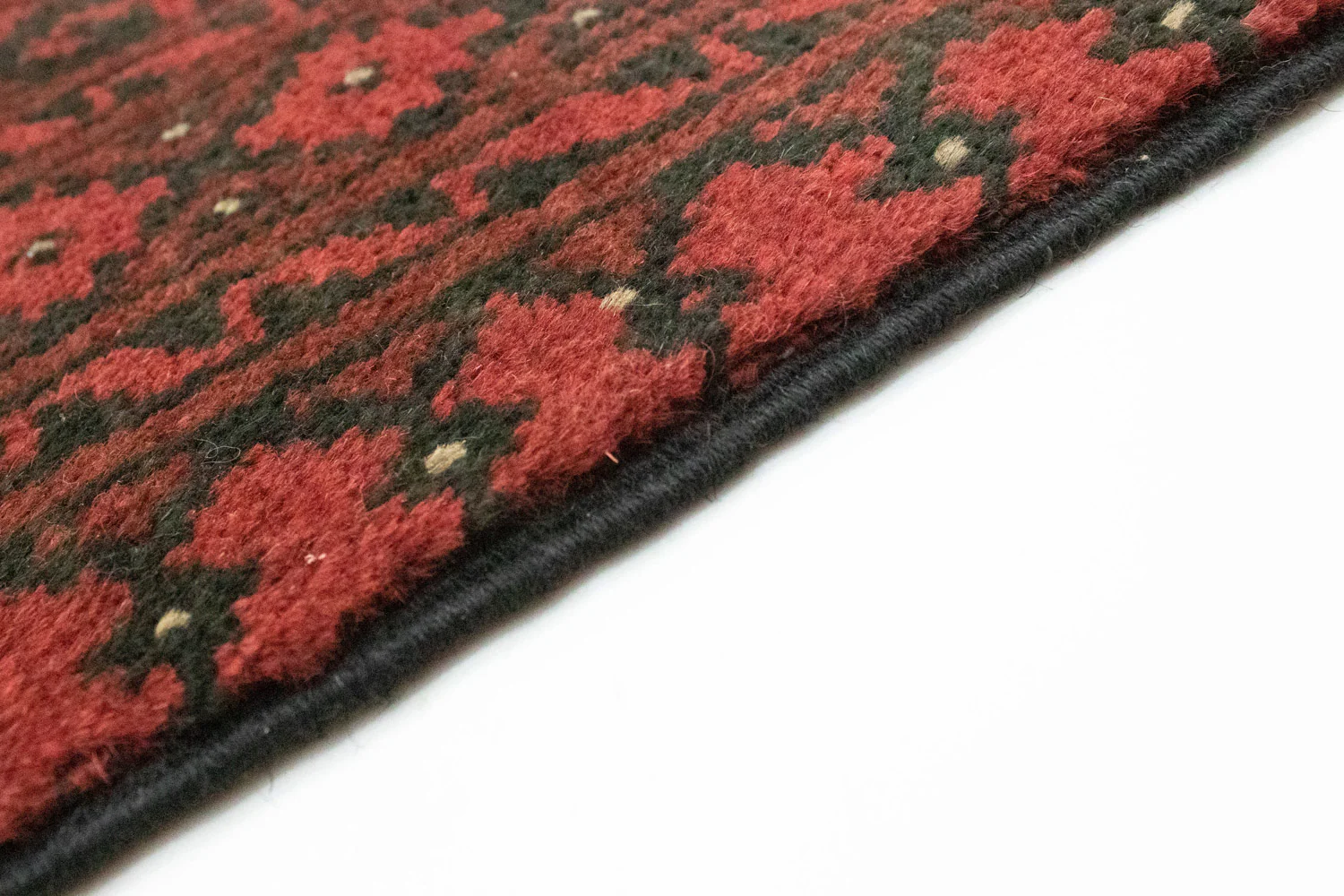 Afghan Teppich - Filpa 391 x 299 cm - dunkelrot - Image 3