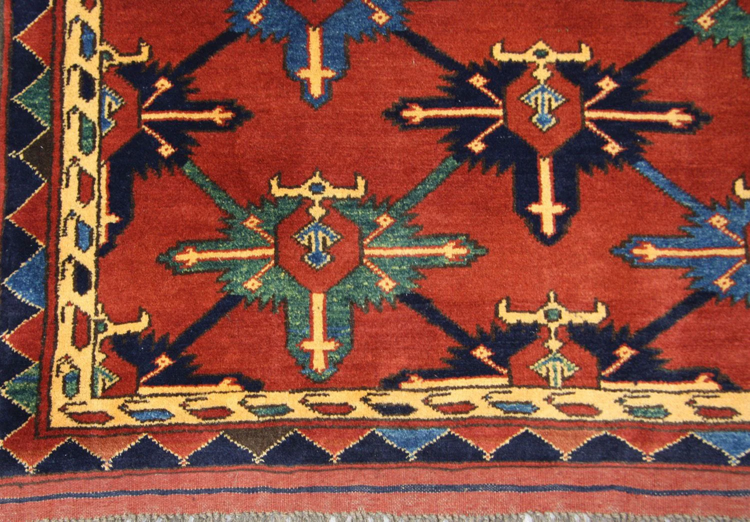 Afghan Teppich - Hatschlu 146 x 105 cm - rot - Image 3
