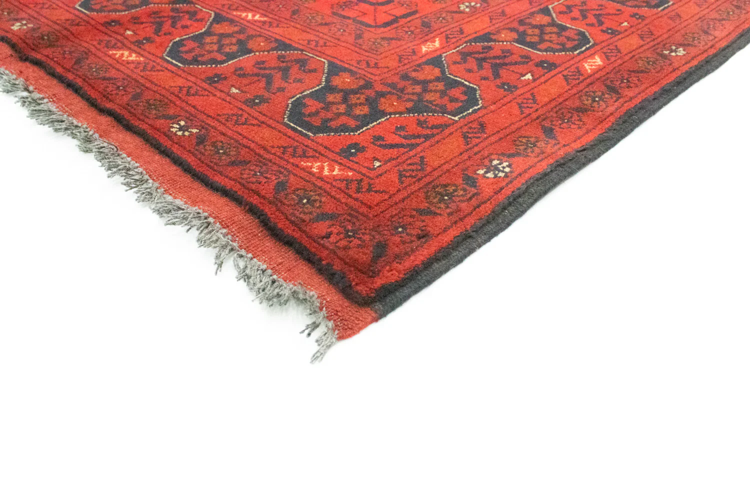 Afghan Teppich - Kunduz 156 x 105 cm - rot - Image 2