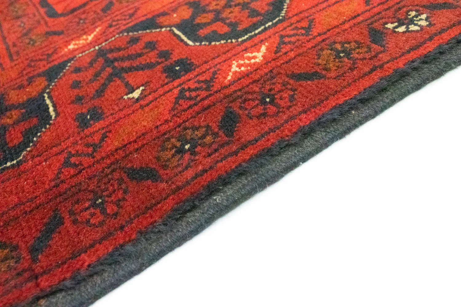 Afghan Teppich - Kunduz 156 x 105 cm - rot - Image 3