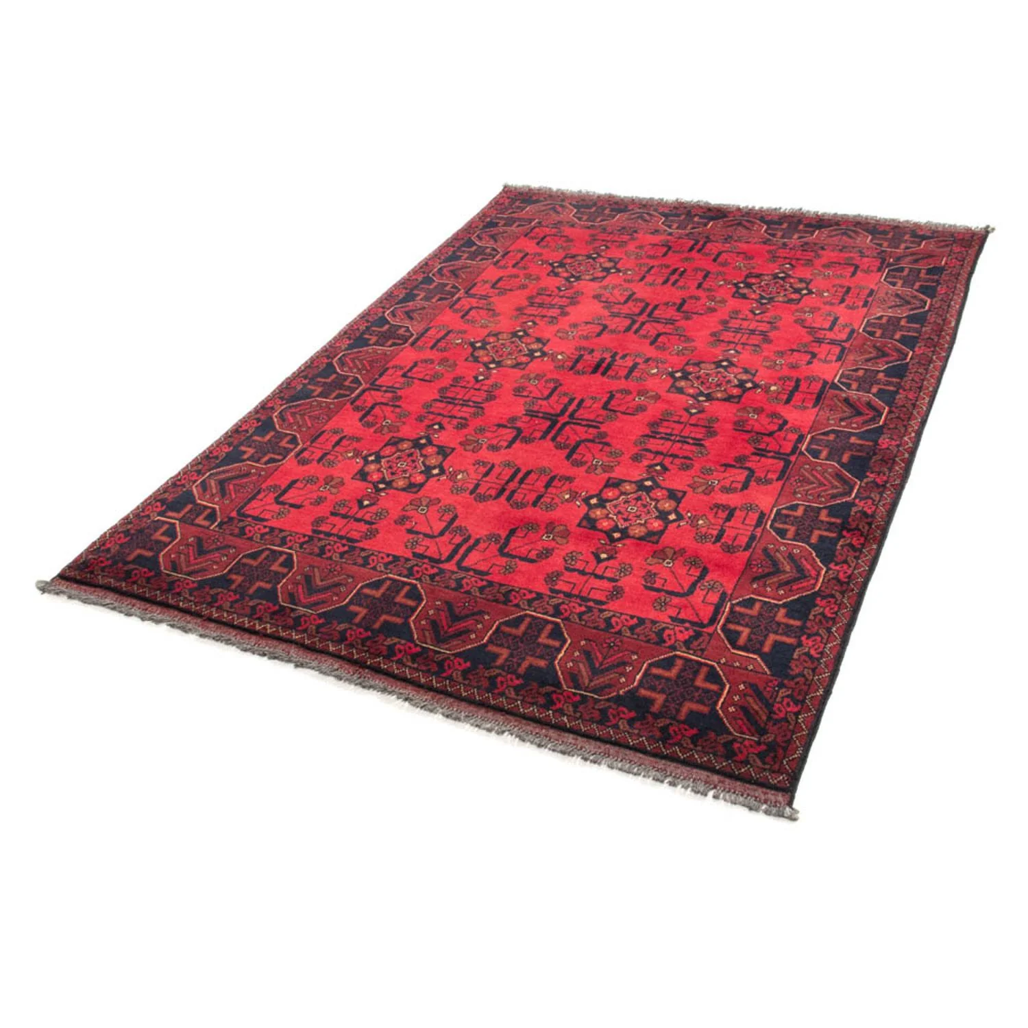 Afghan Teppich - Kunduz 184 x 127 cm - rot - Image 5