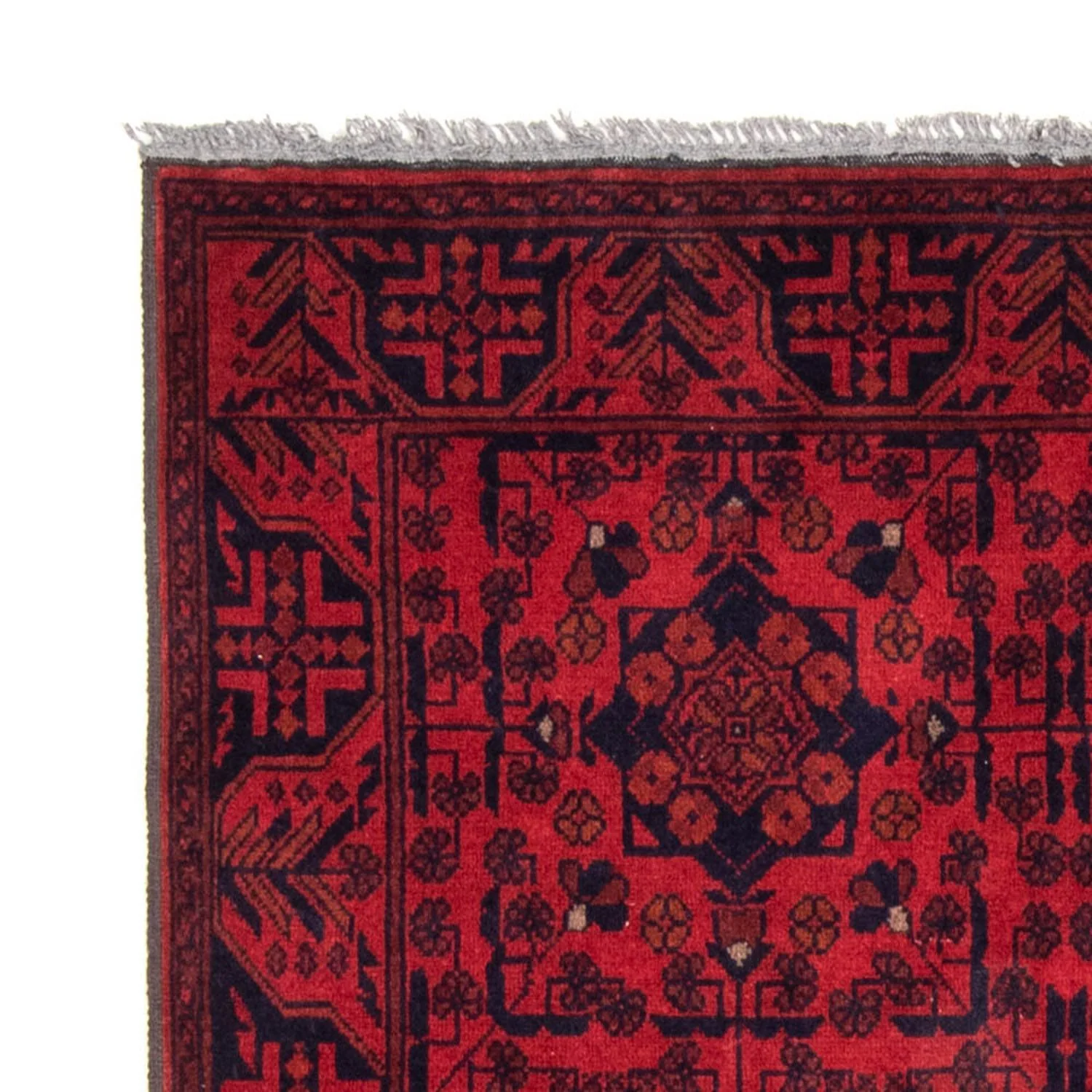 Afghan Teppich - Kunduz 186 x 126 cm - rot - Image 3