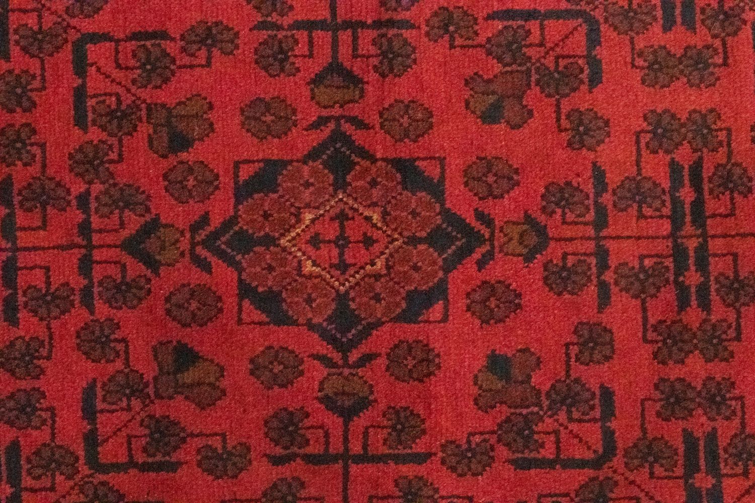 Afghan Teppich - Kunduz 189 x 75 cm - rot - Image 2