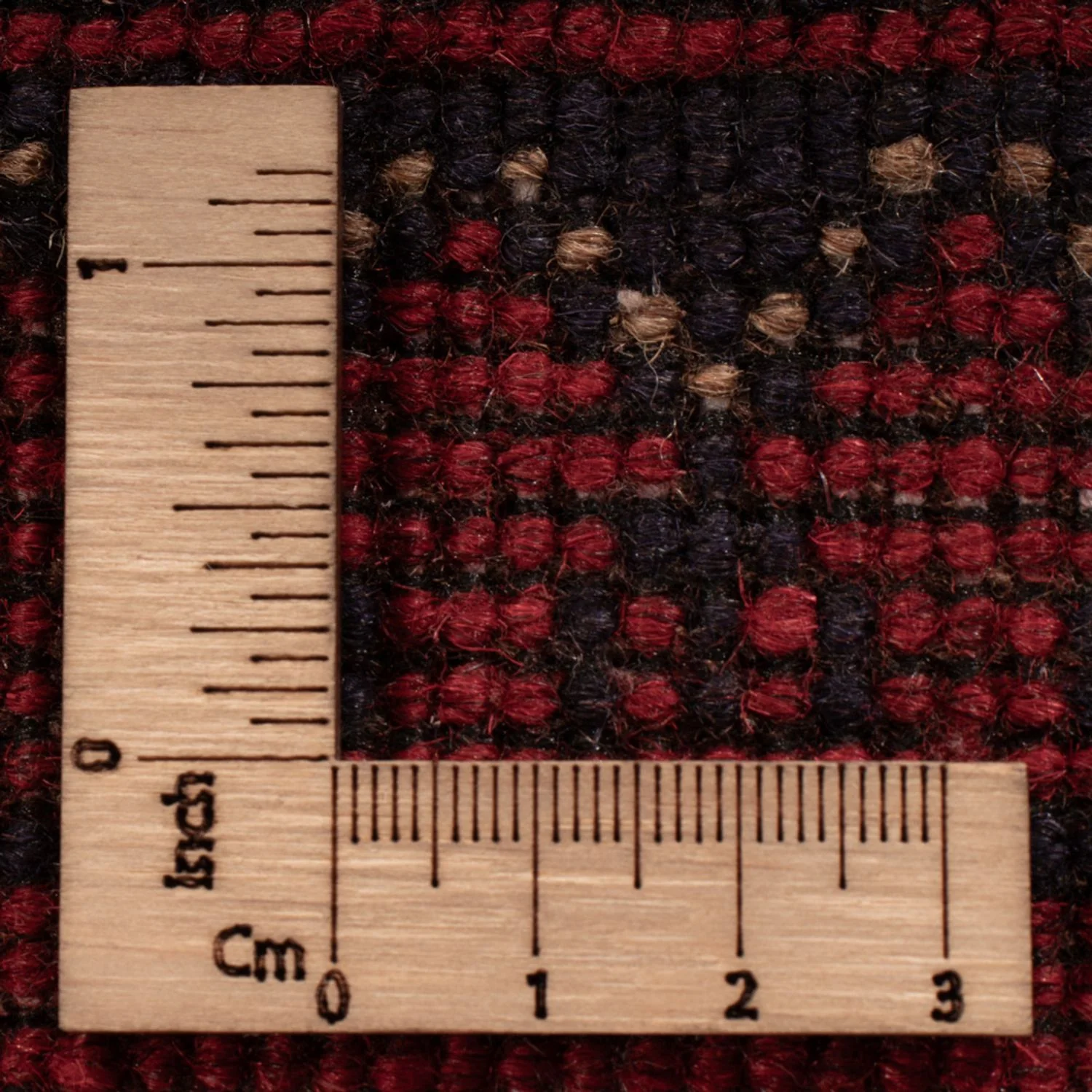 Afghan Teppich - Kunduz - 193 x 124 cm - dunkelrot - Image 6