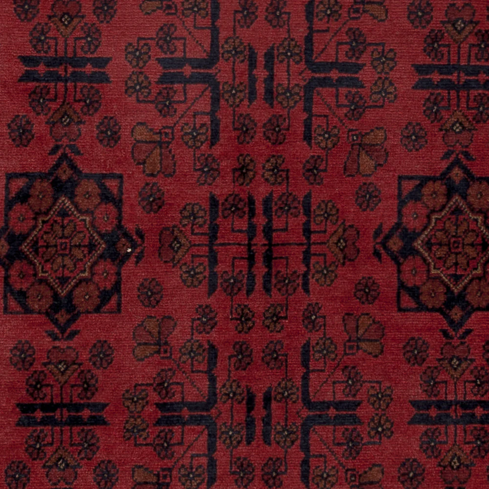 Afghan Teppich - Kunduz - 195 x 150 cm - rot - Image 2