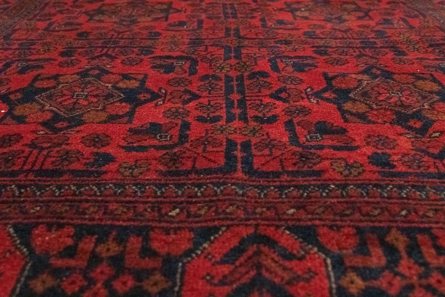 Afghan Teppich - Kunduz 197 x 126 cm - rot - Image 2