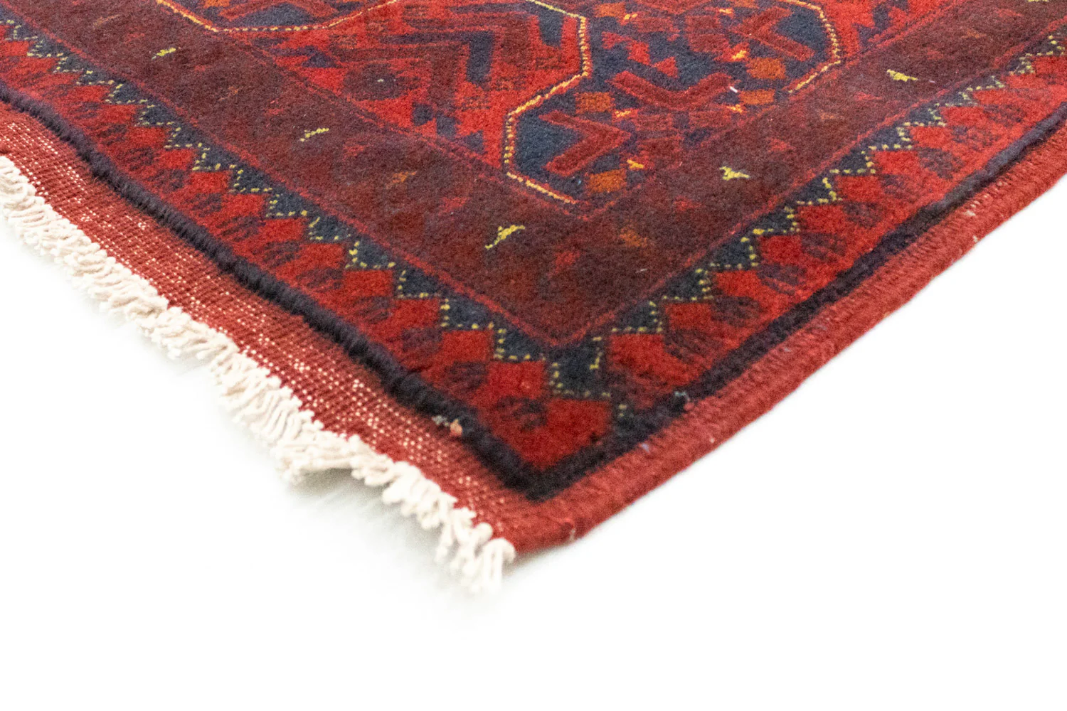 Afghan Teppich - Kunduz 197 x 151 cm - rot - Image 2