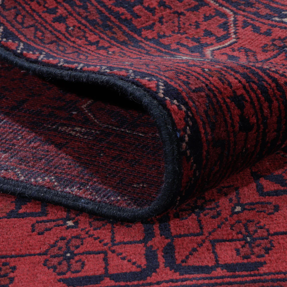 Afghan Teppich - Kunduz - 198 x 148 cm - rot - Image 5