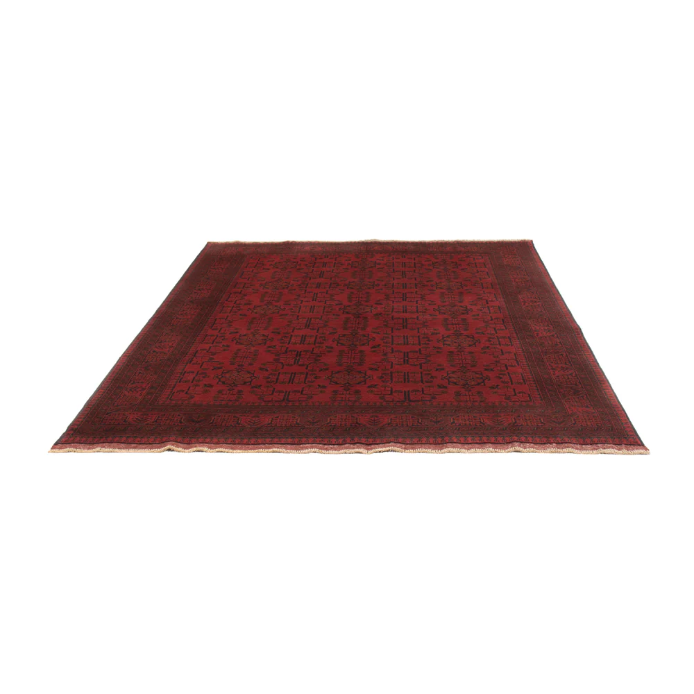 Afghan Teppich - Kunduz - 225 x 178 cm - rot - Image 6