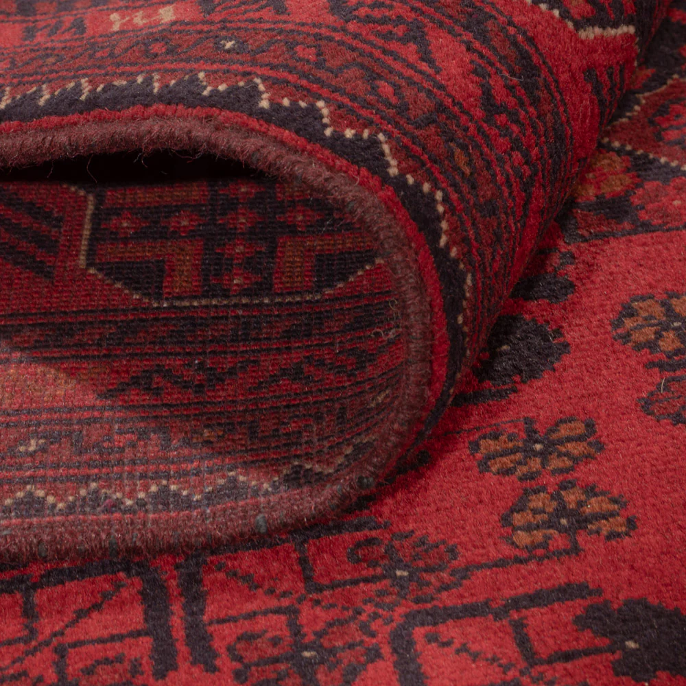 Afghan Teppich - Kunduz - 227 x 171 cm - rot - Image 5
