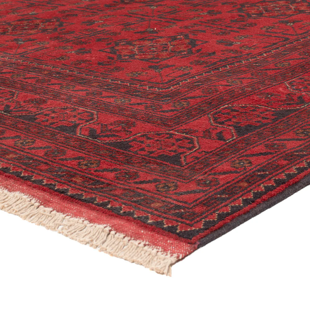 Afghan Teppich - Kunduz - 229 x 177 cm - rot - Image 4
