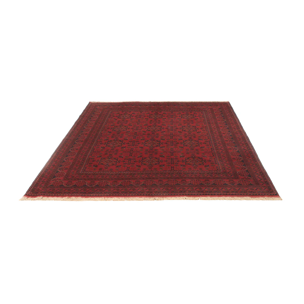Afghan Teppich - Kunduz - 229 x 177 cm - rot - Image 6