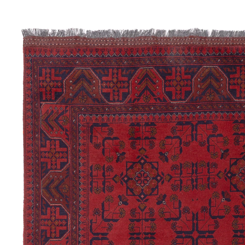 Afghan Teppich - Kunduz - 231 x 173 cm - rot - Image 3