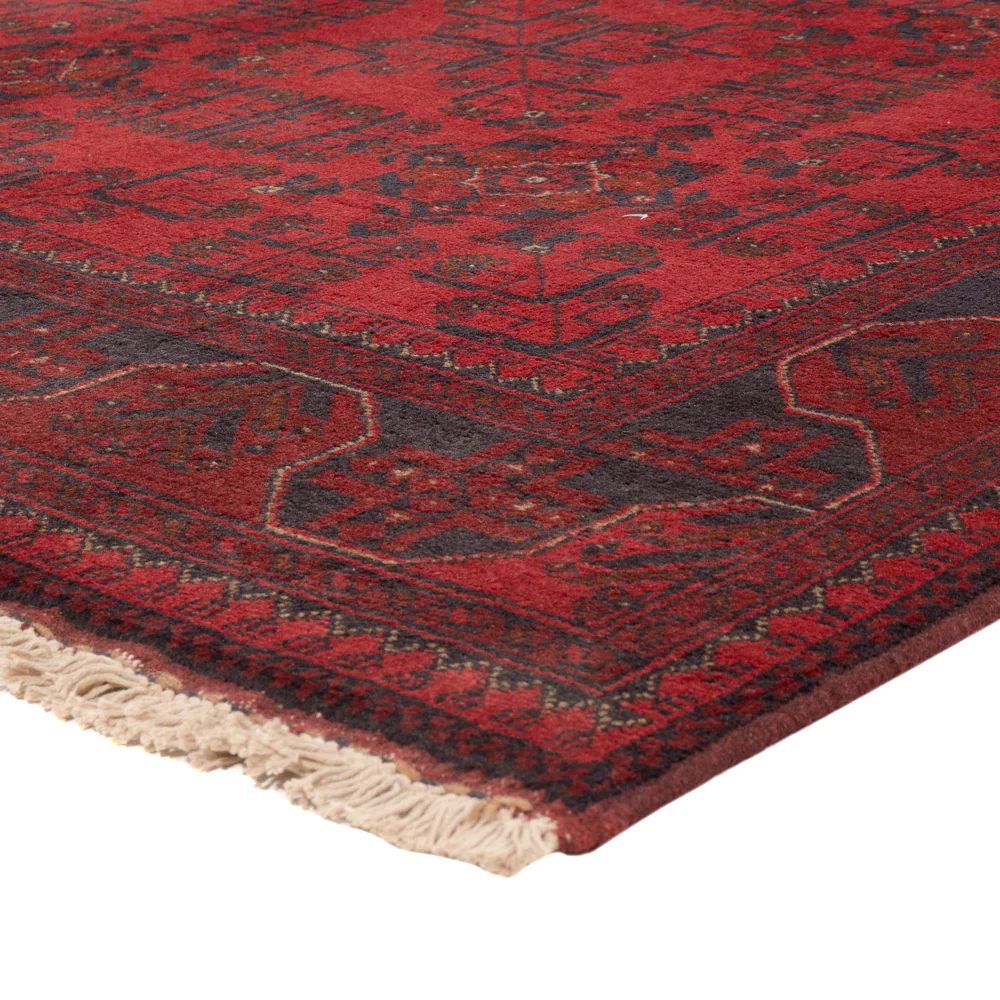 Afghan Teppich - Kunduz - 233 x 171 cm - rot - Image 4