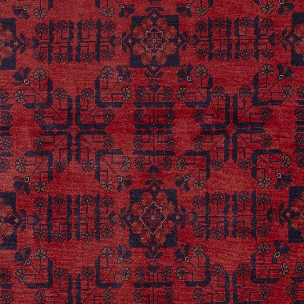 Afghan Teppich - Kunduz - 233 x 178 cm - rot - Image 2
