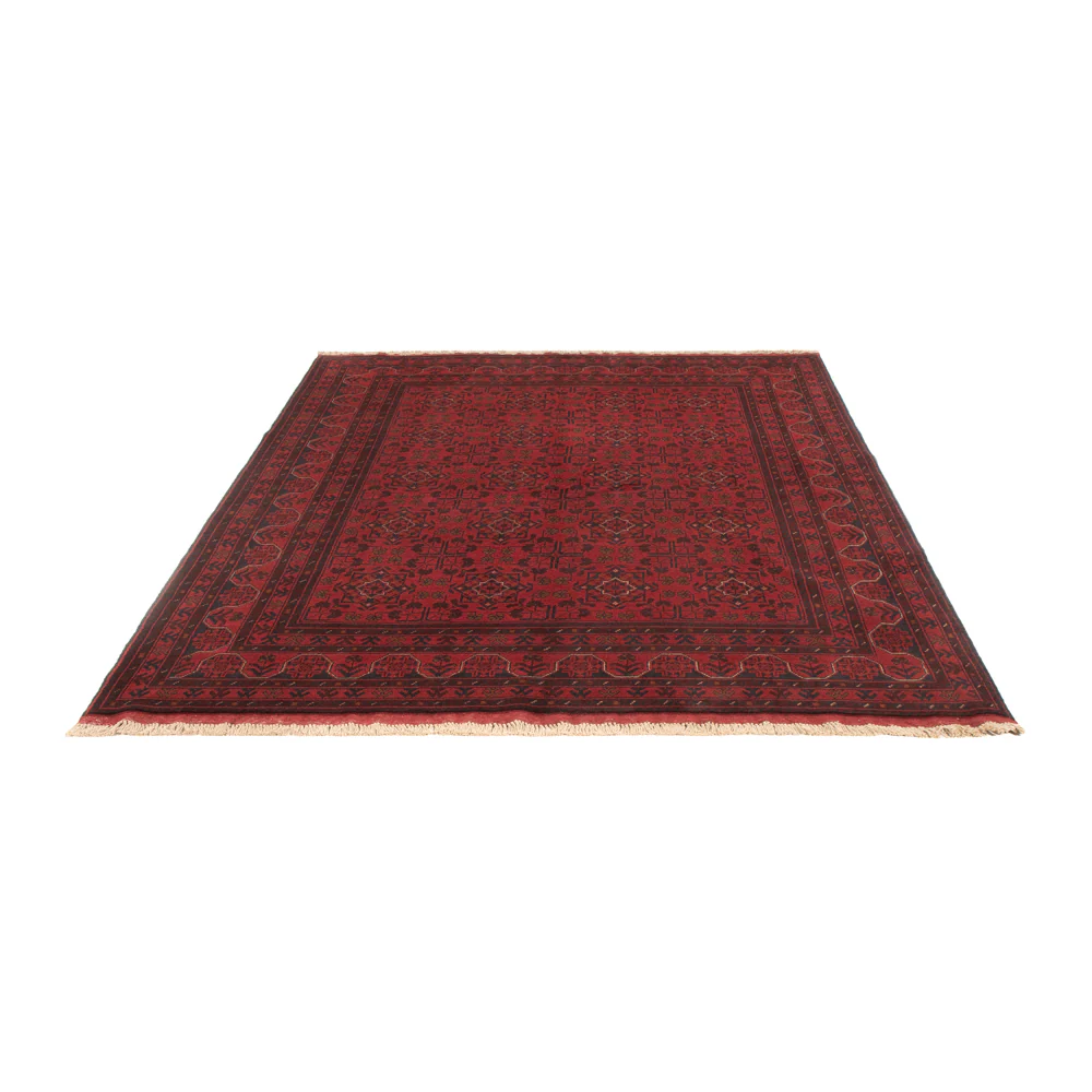 Afghan Teppich - Kunduz - 234 x 175 cm - rot - Image 6