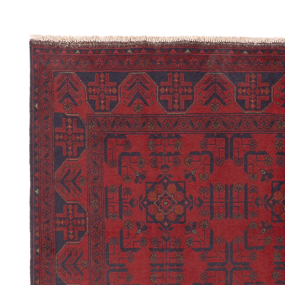 Afghan Teppich - Kunduz - 234 x 178 cm - rot - Image 3