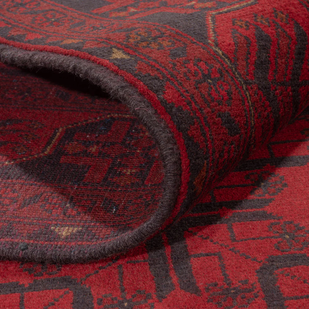 Afghan Teppich - Kunduz - 234 x 178 cm - rot - Image 5